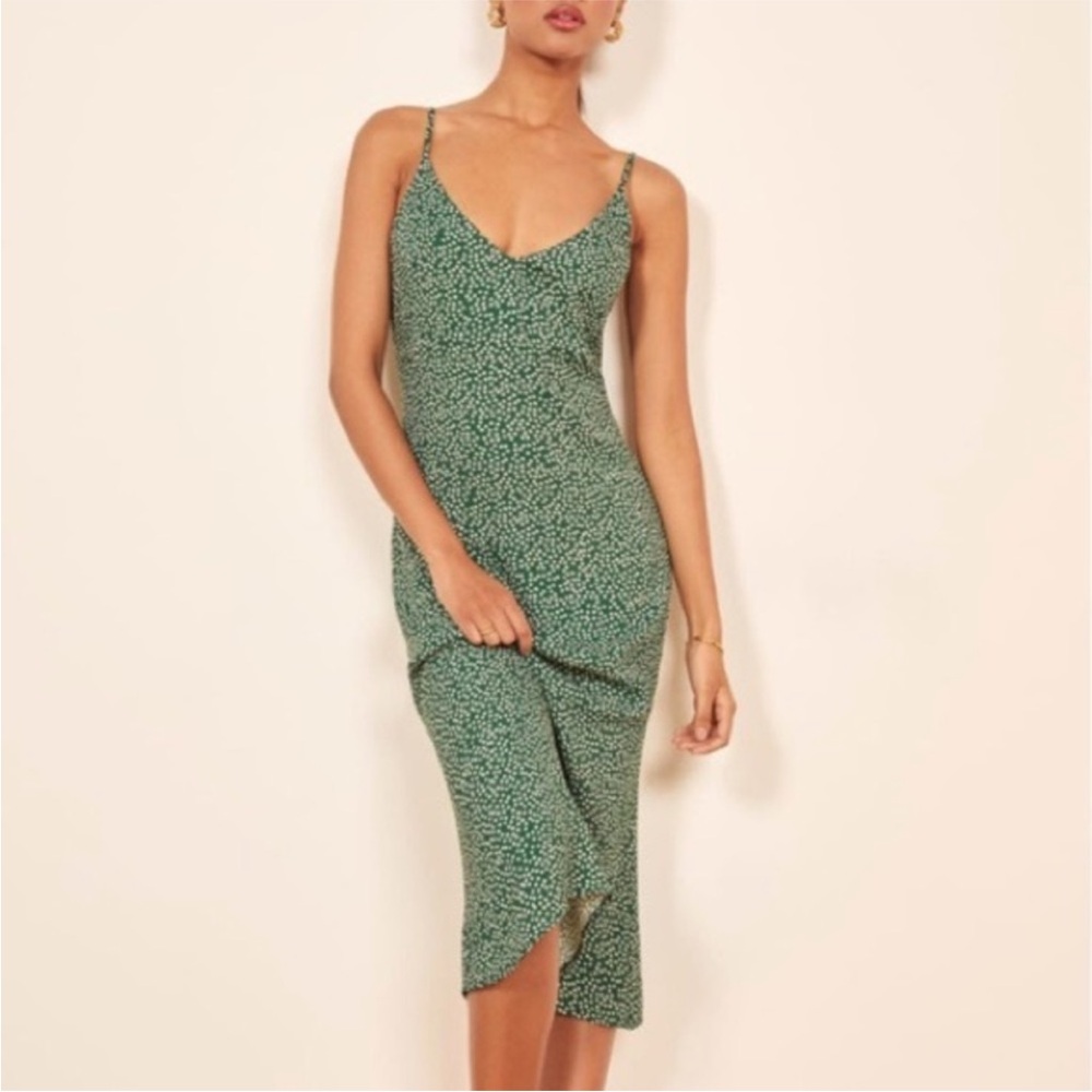 Reformation Alexandra Midi Slip Dress
